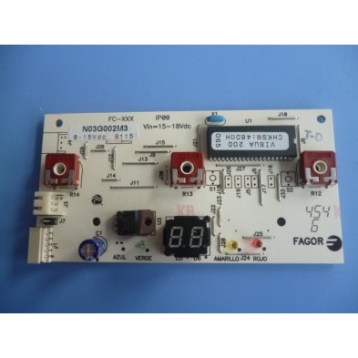 TARJETA ELECTRÓNICA PANEL MANDOS