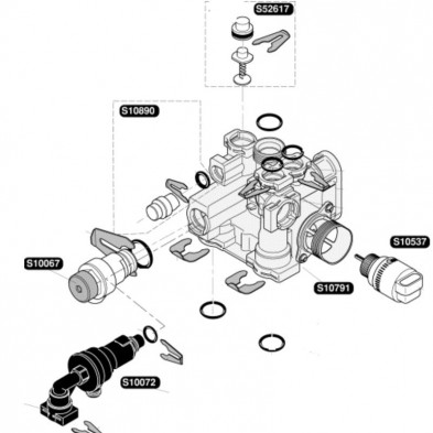 MOTOR VALVULA 3 VIAS