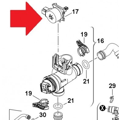 MOTOR VÁLVULA 3 VÍAS